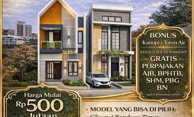 Dijual Rumah BARU Murah Bisa KPR Dkt Kampus ITB/UNPAD UIN Cileunyi Kulon, Cileunyi, Bandung