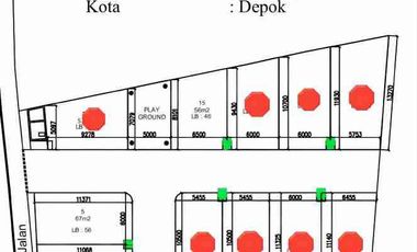 Rumah Baru Cimanggis Dekat Cibubur Jakarta Timur, Mewah Murah di Kota Depok, Dijual KPR