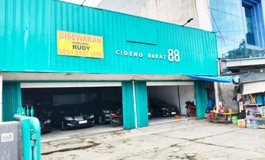 Disewakan Gudang + Kantor 2 Lti Diantara Family Mart Dan Bank Mandiri Free PPN & PBB Tahunan 200m Turunan Fly Over Tanah Abang Seberang Putaran Balik