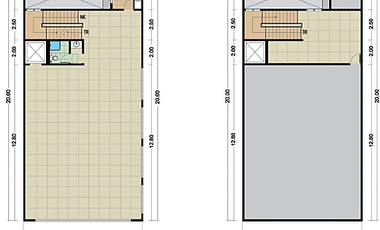 Ruko Perkantoran brand new 5 lantai 10x22 MEGA OFFICE PARK HI Harapan Indah Bekasi Ada lift