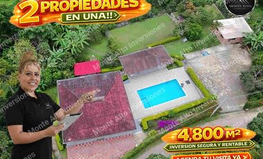 VENTA SAN ANTONIO DEL TEQUENDAMA - Finca con 8 habitaciones, piscina y zonas de eventos, lista para generar ingresos EN LA UNIÓN