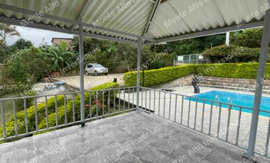 VENTA SAN ANTONIO DEL TEQUENDAMA - Finca con 8 habitaciones, piscina y zonas de eventos, lista para generar ingresos EN LA UNIÓN