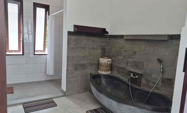 Dijual Villa Exclusive Baru selesai Renovasi Total View Sawah dikawasan Wisata Central Ubud.
