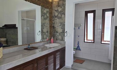 Dijual Villa Exclusive Baru selesai Renovasi Total View Sawah dikawasan Wisata Central Ubud.
