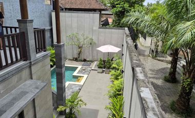 Dijual Villa Exclusive Baru selesai Renovasi Total View Sawah dikawasan Wisata Central Ubud.