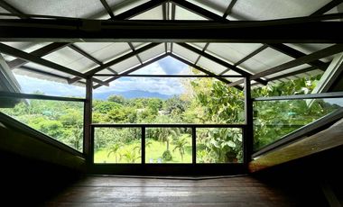 For Sale / Rent Unique Wooden Villa with Pool & Garden for Rent/Sale in Mae Rim, Chiang Mai. Near Prem International School, NIS International School.