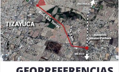 Venta de Terreno en Tizayuca