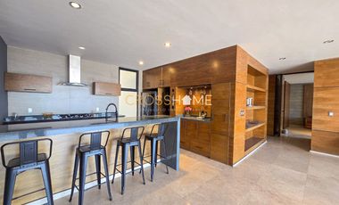 Departamento de lujo en renta en loma dorada, querétaro