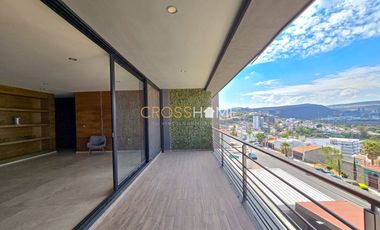 Departamento de lujo en renta en loma dorada, querétaro