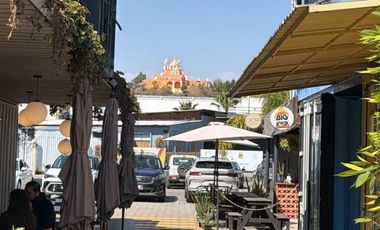 Local en renta en planta baja con terraza en Container City, San Andrés Cholula