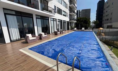 Renta Departamento Lake cañadas, el pueblito, 3 recámaras con alberca