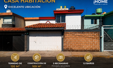 Venta de Casa en Reforma Agua Azul | Ideal para el gusto por la tranquilidad y la zona