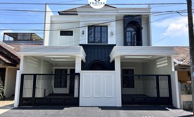 Rumah Baru Tampilan Klasik Modern di BSD