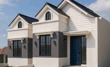 Rumah Baru Cluster di Cimahi Utara BVC 1 Lantai SHM bisa KPR 495 JT Cash