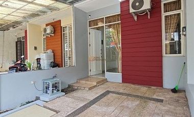 Strategis Akses JORR, Bandara Soekarno Hatta & PIK, Disewa Minimal 2 Tahun Rumah Cluster  Puri Mansion 120m Unfurnished, Baru Renovasi Terawat, Jakbar