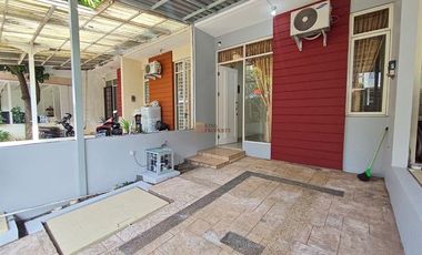 Strategis Akses JORR, Bandara Soekarno Hatta & PIK, Disewa Minimal 2 Tahun Rumah Cluster  Puri Mansion 120m Unfurnished, Baru Renovasi Terawat, Jakbar