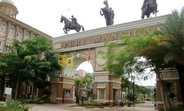 Disewa Rumah 2 Lantai 120M Puri Mansion Cluster Hawaii Unfurnished Rapi Terawat– Dekat Tol Jorr, Pik & Bandara Soetta
