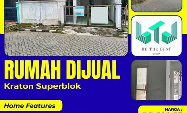 HARGA NEGO!! JUAL RUMAH CEPAT DI KRATON SUPERBLOK, KRIAN – SIDOARJO