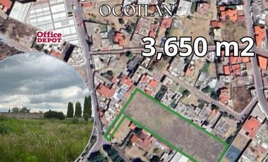 ¡VENTA DE TERRENO EN OCOTLAN TLAXCALA!