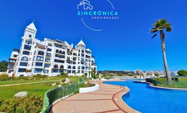 SE VENDE DPTO EN ESPECTACULAR CONDOMINO BAHIA DE ROSAS ALGARROBO