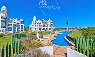 SE VENDE DPTO EN ESPECTACULAR CONDOMINO BAHIA DE ROSAS ALGARROBO