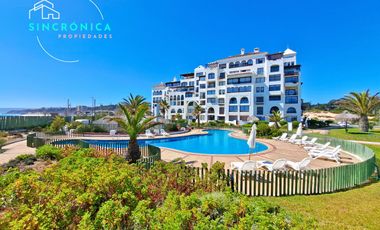 SE VENDE DPTO EN ESPECTACULAR CONDOMINO BAHIA DE ROSAS ALGARROBO