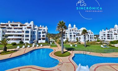 SE VENDE DPTO EN ESPECTACULAR CONDOMINO BAHIA DE ROSAS ALGARROBO