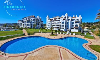 SE VENDE DPTO EN ESPECTACULAR CONDOMINO BAHIA DE ROSAS ALGARROBO