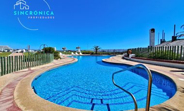SE VENDE DPTO EN ESPECTACULAR CONDOMINO BAHIA DE ROSAS ALGARROBO