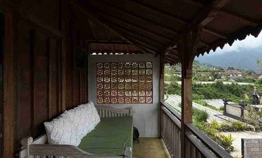 450 m rumah joglo di bedugul for sale