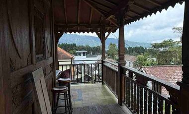 450 m rumah joglo di bedugul for sale
