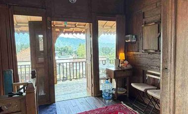 450 m rumah joglo di bedugul for sale