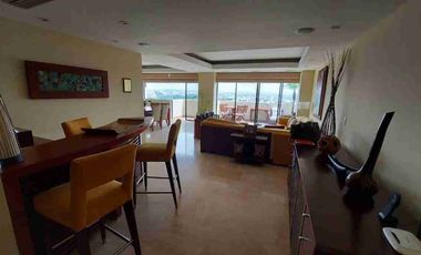DPTO AMOBLADO EN ALQUILER 3 DORMITORIOS TORRES DEL HILTON TIPO LOFT NORTE DE GAUYAQUIL ECUADOR