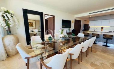 Se renta departamento en Punta del mar Puerto Cancún