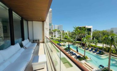 Se renta departamento en Punta del mar Puerto Cancún