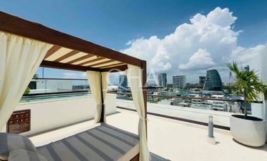 Se renta departamento en Punta del mar Puerto Cancún