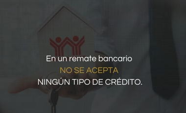 CASA EN VENTA, PROPIEDAD DE RECUPERACION HIPOTECARIA