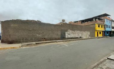 LOCAL COMERCIAL CON TRIPLE FRENTE, AV TUPAC AMARU 800, COMAS (890 m² )