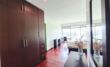 RENTA PENTHOUSE AMUEBLADO CON ROOF GARDEN PRIVADO EN NUEVO LEON CONDESA
