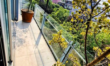 RENTA PENTHOUSE AMUEBLADO CON ROOF GARDEN PRIVADO EN NUEVO LEON CONDESA