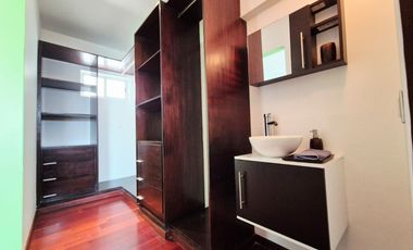 RENTA PENTHOUSE AMUEBLADO CON ROOF GARDEN PRIVADO EN NUEVO LEON CONDESA