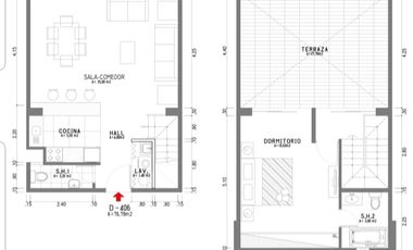 Hermoso Duplex Velasco Astete 1 dormitorio, perfecto para pareja o soltero/a..!!