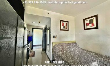 CONDO STUDIO UNIT FULLY FURNISHED FOR RENT LOCATED IN A SECURED CONDOMINIUM  AT MALABANIAS