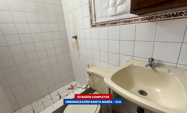 DEPARTAMENTO EN SEGUNDO PISO EN ALQUILER - URB. SANTA MARÍA (ICA)