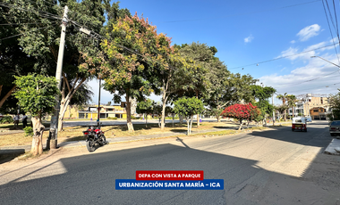 DEPARTAMENTO EN SEGUNDO PISO EN ALQUILER - URB. SANTA MARÍA (ICA)