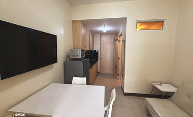 Fully-Furnished 1 Bedroom Unit with Balcony for Rent in Unit A510 Tower 2 Field Residences Parañaque City