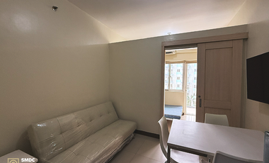 Fully-Furnished 1 Bedroom Unit with Balcony for Rent in Unit A510 Tower 2 Field Residences Parañaque City