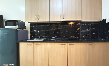 Fully-Furnished 1 Bedroom Unit with Balcony for Rent in Unit A510 Tower 2 Field Residences Parañaque City