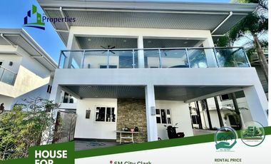 Semi-furnished 4 Bedrooms House for Rent in Malabanias, Angeles City Pampanga