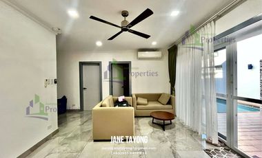 Semi-furnished 4 Bedrooms House for Rent in Malabanias, Angeles City Pampanga